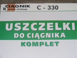 Kpl uszczelek silnika C 330 miedziana /duy/