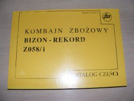 Katalog czci Bizon-Z 058